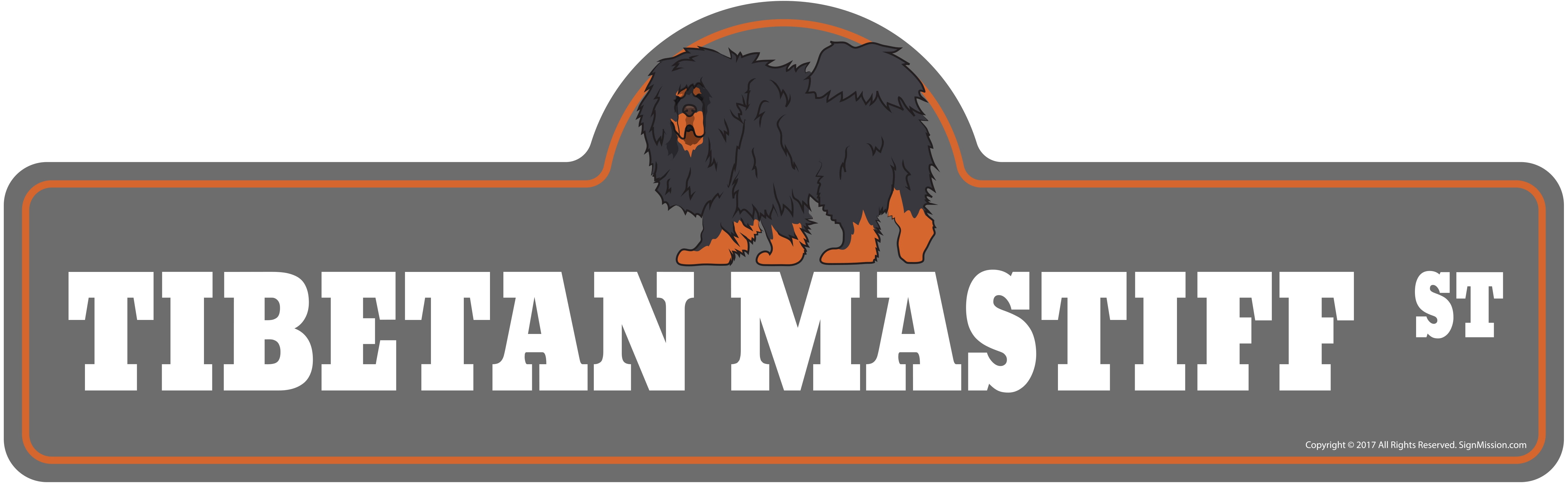 Mastiff Characteristic Decal Bumper Sticker