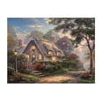 thumbnail image 2 of Ceaco Thomas Kinkade Édition spéciale 750 pièces Puzzle Lovelight Cottage, 2 of 2