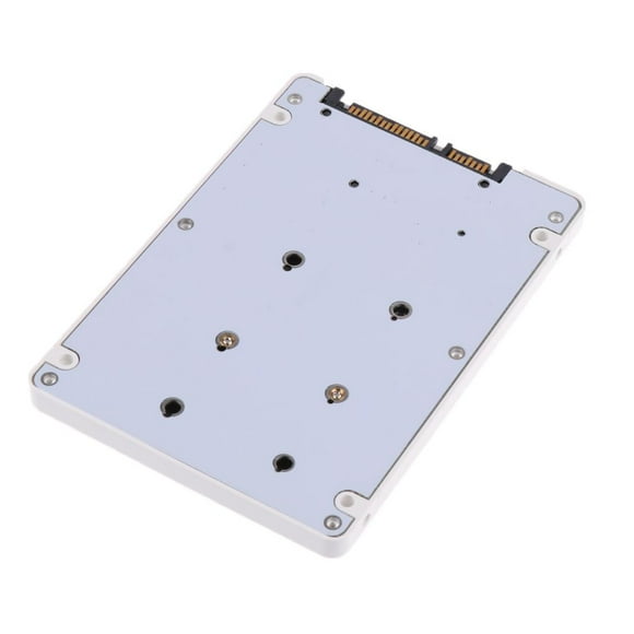 Tachiuwa m SSD to 2.5inch 3.0 Hard Disk HDD Enclosure Adapter Card White