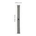 thumbnail image 2 of Miangastore Fashionable Watch Bands Compatible Galaxy Watch 4 Black 1Set, 2 of 8