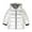 White, variant on 1 to 8Y Toddler Girls Boys 3D Dinosaur Hooded Puffer Jacket Autumn Winter Coat Kids Zipper Up Outwear Warm Clothes