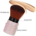thumbnail image 2 of Pinceau Fond de Teint Marbré avec Manche Extensible pour Blush et Poudre, 2 of 5