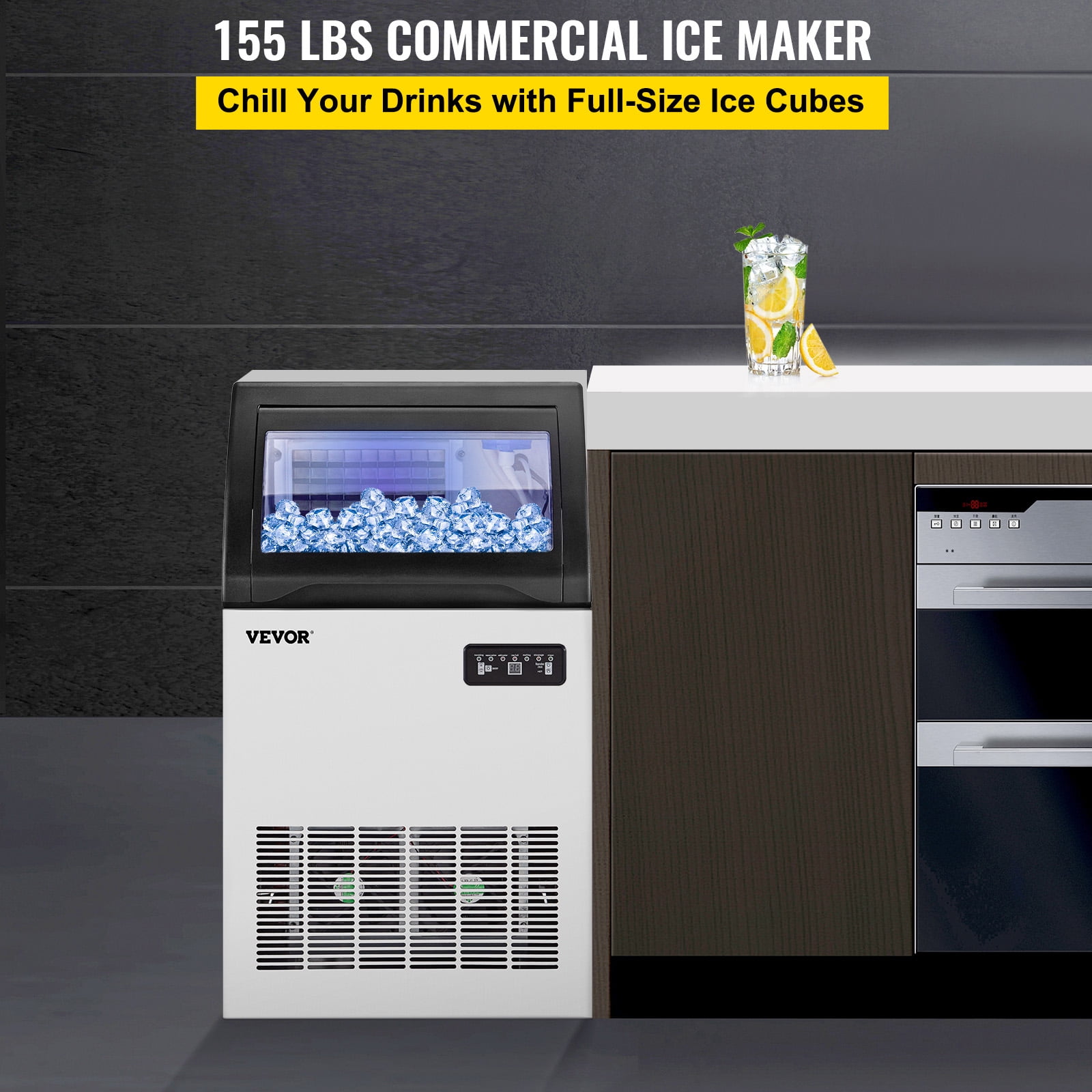 110V USA Ice Maker Home Ice Making Machine Cheap Price - China