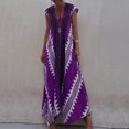 thumbnail image 4 of QIPOPIQ Robes Midi pour Femmes à Étages à Manches Courtes Coupe Ample Ligne A Robe Imprimée Robe d'Été Offres 2023, 4 of 7