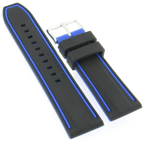 Hadley-Roma 22mm Olive Regular Genuine Leather  WatchBand MSM904RAB220 Model HR2101272