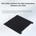 thumbnail image 6 of Creality K1 Max Build Plate Kit 315 * 310mm, High-Strength Spring Steel Platform with Smooth PEI Surface and Soft Magnetic Sticker for K1 Max, Ender 3 Max Neo, Ender 3 S1 Plus 3D Printers, 6 of 7