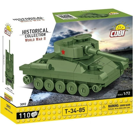 COBI Historical Collection WWII T-34-85 1:72 Scale Tank