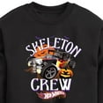 thumbnail image 3 of Hot Wheels - Halloween - Skeleton Crew - Toddler & Youth Crewneck Fleece Sweatshirt, 3 of 5