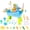 Blue811C, variant on Blue Water Table for Boys/ 2–7 Years,20 in/51 cm, Outdoor Sensory Toys , Gift for Kids Play Kitchen Sink with Pump & Running Water, Fishing Game.