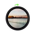 thumbnail image 2 of xinxixnxx ND2 à ND400 Fader Mince Verre Réglable Optique Variable ND Filtre 46mm, 2 of 6