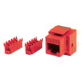 thumbnail image 1 of Generic 180 0293 CAT5e 8p8c Keystone Panneau Jack, Rouge, 1 of 1
