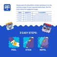 thumbnail image 5 of NATPAT BuzzPatch Mosquito Repellent Stickers for Kids, 60 Count, 5 of 8