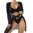 thumbnail image 1 of Traje de baño para mujer, bikini de 3 piezas para mujer, traje de baño para mujer, conjunto de bikini de pieza construido para durar, 1 of 8
