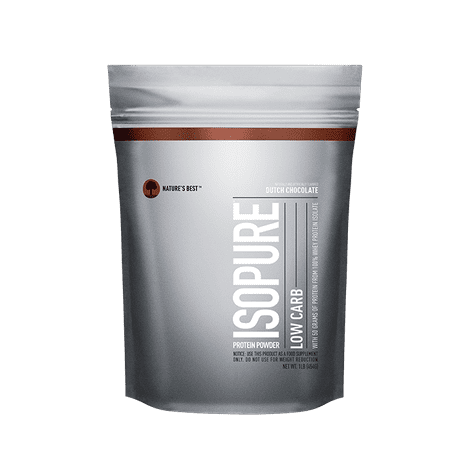 Isopure Low Carb Protein Powder, Chocolate, 50g Protein, 1lb, (Best Pea Protein Powder Australia)