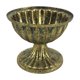 thumbnail image 2 of Jarrón de Flor de Hierro | Jarrón decorativo de bronce, blanco y plata para el centro de mesa | Soporte moderno para plantas metálicas para bodas, eventos, hogar, oficina | 1pc | 9,5x9x11,5cm, 2 of 6
