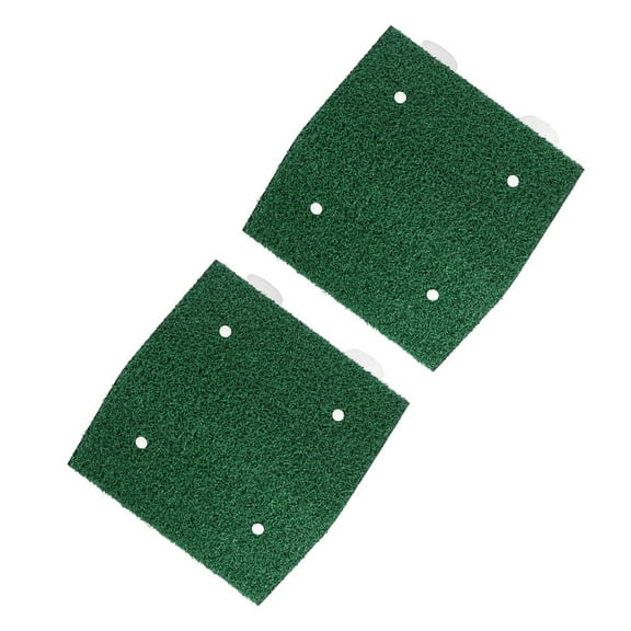 HEMOTON 2pcs Plastic Turtle Ramp Tank Platform with Suction Cup Terrarium Accessory Hanging Reptile Basking Platform