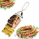 thumbnail image 5 of Juego de brochetas de acero inoxidable para barbacoa con empujador fácil de deslizar | Palitos de brocheta multigarra para asar carne, camarones, pollo y verduras | Brochetas de barbacoa inoxidables, 5 of 8