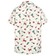 thumbnail image 2 of Loose Hawaiian Shirt for Men Short Sleeve Casual Button Down Floral Shirts Cinco De Mayo M, 2 of 8