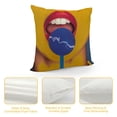 thumbnail image 4 of SHANXI Throw Pillow Covers Decorative Pillow Cases Soft Velvet Cushion Covers for Sofa Couch Bed Home Decor 20x20in, 4 of 5