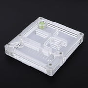 Formicarium acrylique Sonew, boîte d'élevage de fourmis, boîte d'affichage de formicarium de nid de maison d'élevage de fourmis transparente acrylique ornementale