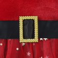 thumbnail image 2 of Toddler Baby Girl Christmas Dress Santa Claus Red Princess Tulle Dress, 2 of 9