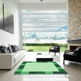 thumbnail image 7 of Ahgly Company Machine Washable Indoor Rectangle Transitional Light Green Area Rugs, 2' x 5', 7 of 7
