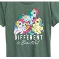 thumbnail image 3 of My Little Pony - Different Is Beautiful - Women's Short Sleeve Graphic T-Shirt, 3 of 5