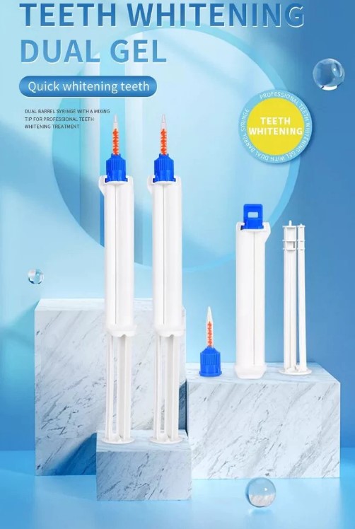 Hydrogen Peroxide Gel Teeth Bleaching Gel 44 Hydrogen Peroxide Double