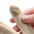 thumbnail image 6 of CYSFASHION Mittens for Women Fitness Skating Cozy Casual Fleece Thermal Gloves Beige, 6 of 9
