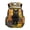 Black Cat Floral Print, variant on CHAQLIN Kawaii Cats Dessert 17 Inch School Bag, Lightweight Multi Pocket 600D Polyester Backpack for Middle School Elementary