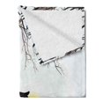 thumbnail image 2 of Cat Soft Flannel Fleece Blanket, Mother Cat on Tree Branch and Baby Kittens in Park Best Friends I Love My Kitty Graphic, Cozy Plush for Indoor and Outdoor Use, 70" x 90", Multicolor, by Ambesonne, 2 of 5