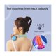 thumbnail image 3 of Vendajes refrescantes para el cuello, productos refrescantes reutilizables para el cuerpo, para uso en exteriores e interiores, Relie Blue, 3 of 5