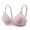 Gray, variant on Push up Bars for Women Breathable Gatherd Bras Solid Color Plus Size Seamless Spaghetti Straps Support Wireless Bras, 36B/C-44B/C, Gifts for Women