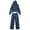 Blue, variant on Women Leopard Print 2‑Piece Outfit Pullover Hooded Sweatshirt Wide Leg Pants Matching Loungewear Pant Set Casual Tracksuit S‑XXXL