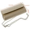 thumbnail image 6 of RABBITH Women's Evening Shoulder Bag Bridal Clutch Party Prom Wedding Envelope Handbag, 6 of 12