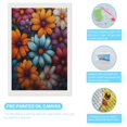 thumbnail image 3 of Diamond Art Kits for Adults, Colorful Blooming FlowersDiamond Painting Kits for Beginners, Frameless Round 5D Full Drill Diamonds Art Gem Art Crafts Home Decor Gifts, 3 of 8