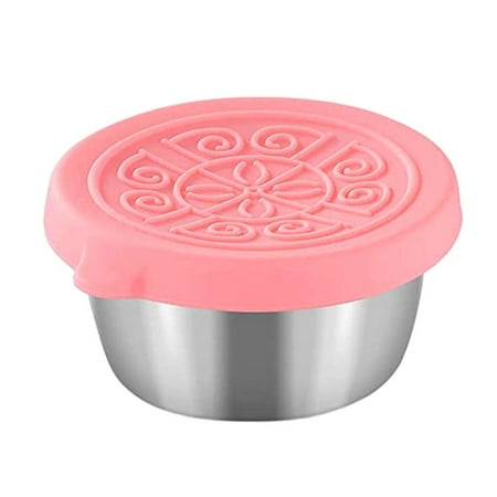 

RAINB Salad Dressing Container Condiment Containers Stainless Steel Sauce Containers