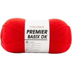 Premier Yarns Basix DK Yarn-Red