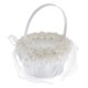 thumbnail image 2 of 3Pcs Encaje Cesta De Flores Compromiso De Boda Fiesta Flor Cesta - Blanco Sunnimix Cesta de la muchacha de las flores de la boda, 2 of 8
