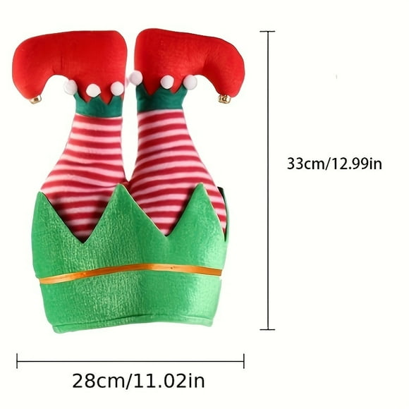 Creative Funny Party Santa Hat - Polyester Novelty Holiday Party Hat, Lightweight Woven, Open Closure, Christmas ThemeChristmas Knitted Hat Santa Hat Santa Knitted Hat Santa Beanie Wool Christmas Cap