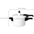 thumbnail image 4 of Ceramic Pressure Cooker Mug Innovative Instant Noodles Bowl Novelty High Pressure Pot Cup, 4 of 9