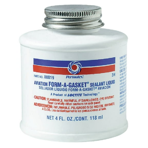 1 pc Permatex 4 Oz. Aviation Form-A-Gasket Sealant