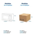 thumbnail image 4 of Horno de Microondas Winia 1.1 P3 Inox con Negro, 4 of 4