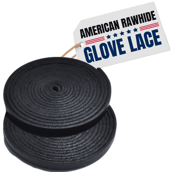 Covey Sports Baseball Glove Lace American Rawhide Mitt Lacing Kit, 2-Pack