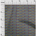 thumbnail image 1 of oneOone Cotton Poplin Fabric Leaves & Floral Block Decor Fabric Printed BTY 42 Inch Wide, 1 of 5
