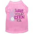thumbnail image 3 of Mirage Pet Shake Your Cotton Tail Screen Print Dog Shirt Light Pink Med, 3 of 3
