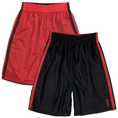 Starter - Boy's Mesh & Satin Reversible Shorts