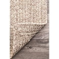 thumbnail image 4 of nuLOOM Tapis Tressé Intérieur/extérieur, 5 Pieds x 8 Pieds, Beige, 4 of 4