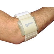 aircast pneumatic armband: tennis/golfers elbow support strap, black