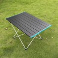thumbnail image 3 of Mesa para acampar al aire libre Mini portátil plegable Senderismo Picnic Escritorio (Negro Azul), 3 of 8